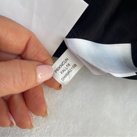 DKNY Black STRAIGHT-LEG ANKLE DRESS PANTS - Picture 14 of 14